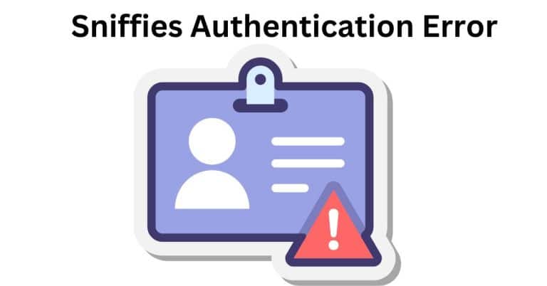 Sniffies Authentication Error